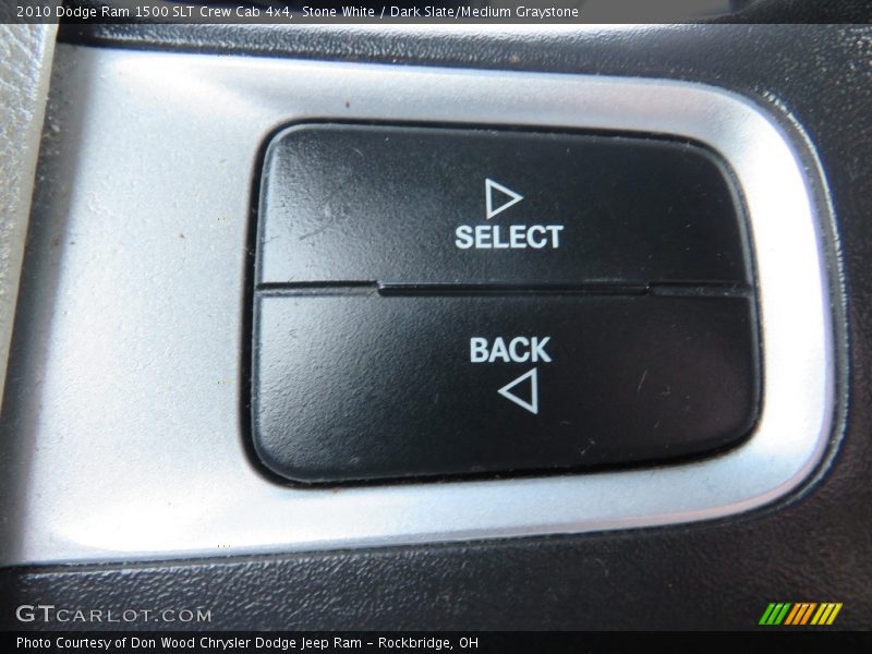 Stone White / Dark Slate/Medium Graystone 2010 Dodge Ram 1500 SLT Crew Cab 4x4
