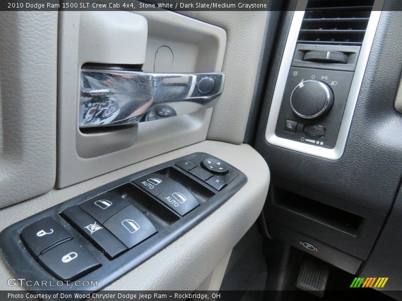 Stone White / Dark Slate/Medium Graystone 2010 Dodge Ram 1500 SLT Crew Cab 4x4
