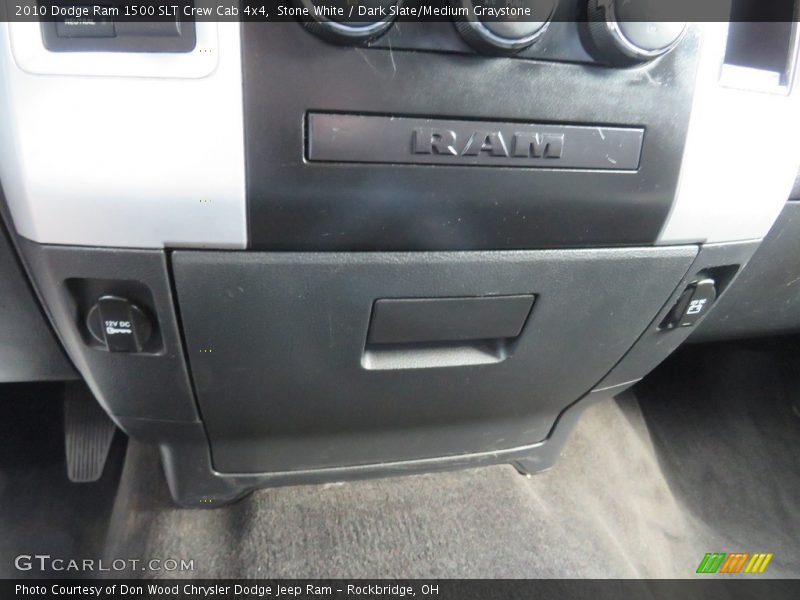 Stone White / Dark Slate/Medium Graystone 2010 Dodge Ram 1500 SLT Crew Cab 4x4