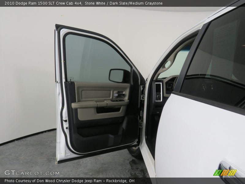 Stone White / Dark Slate/Medium Graystone 2010 Dodge Ram 1500 SLT Crew Cab 4x4