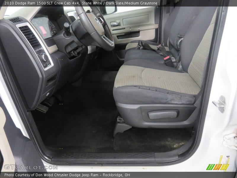 Stone White / Dark Slate/Medium Graystone 2010 Dodge Ram 1500 SLT Crew Cab 4x4