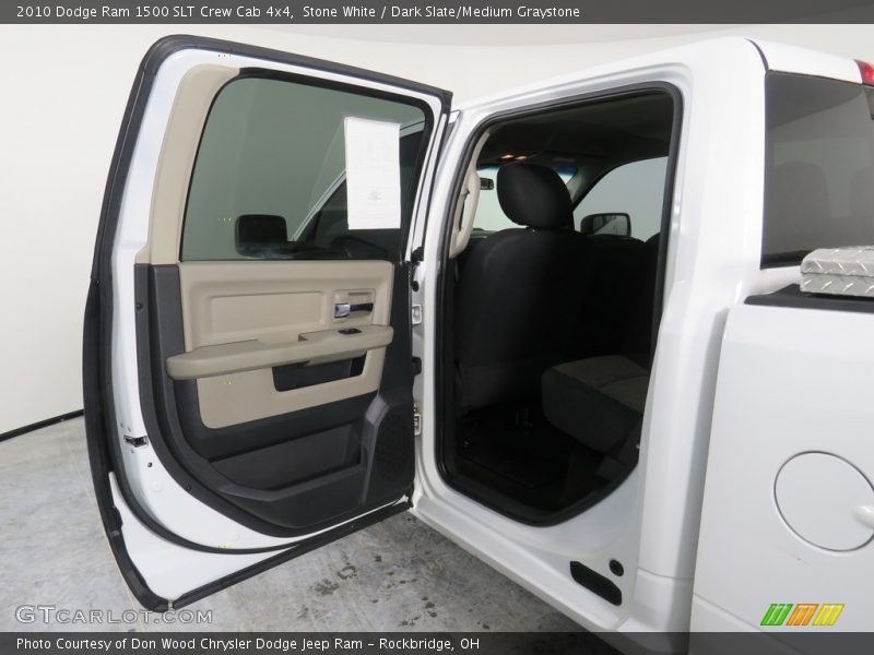 Stone White / Dark Slate/Medium Graystone 2010 Dodge Ram 1500 SLT Crew Cab 4x4