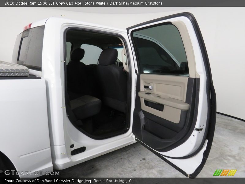 Stone White / Dark Slate/Medium Graystone 2010 Dodge Ram 1500 SLT Crew Cab 4x4