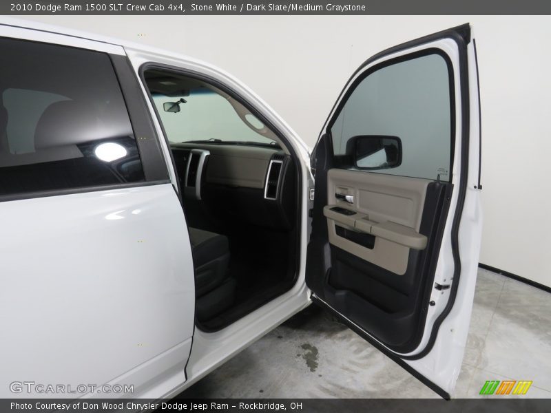 Stone White / Dark Slate/Medium Graystone 2010 Dodge Ram 1500 SLT Crew Cab 4x4