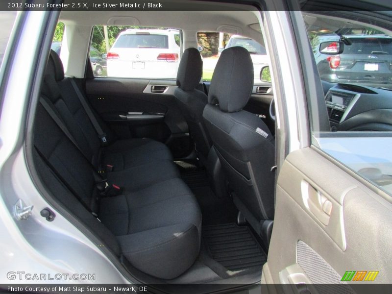 Ice Silver Metallic / Black 2012 Subaru Forester 2.5 X