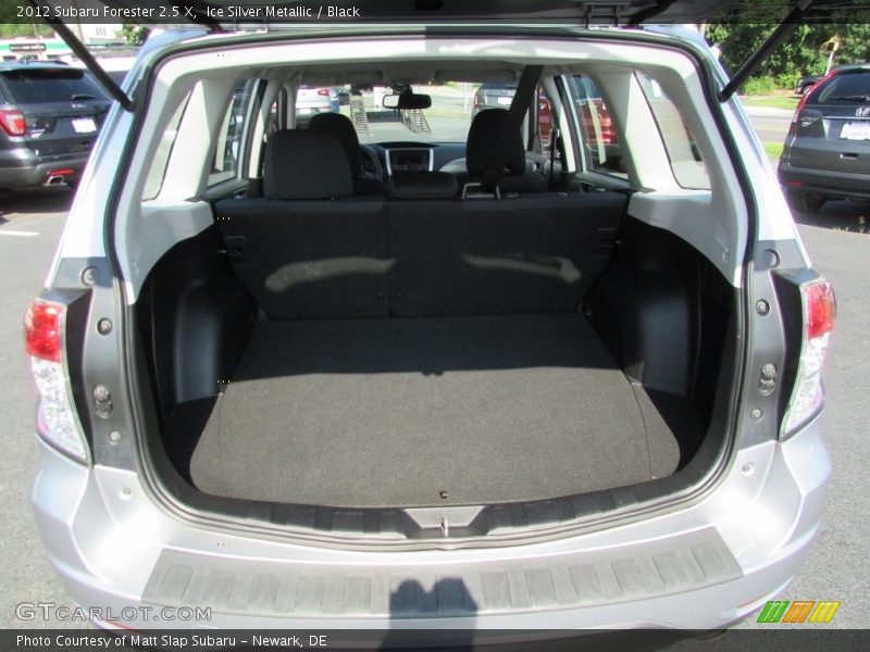 Ice Silver Metallic / Black 2012 Subaru Forester 2.5 X