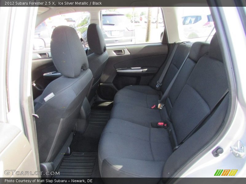 Ice Silver Metallic / Black 2012 Subaru Forester 2.5 X