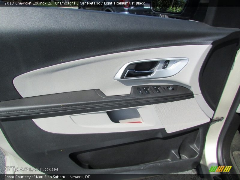 Champagne Silver Metallic / Light Titanium/Jet Black 2013 Chevrolet Equinox LS