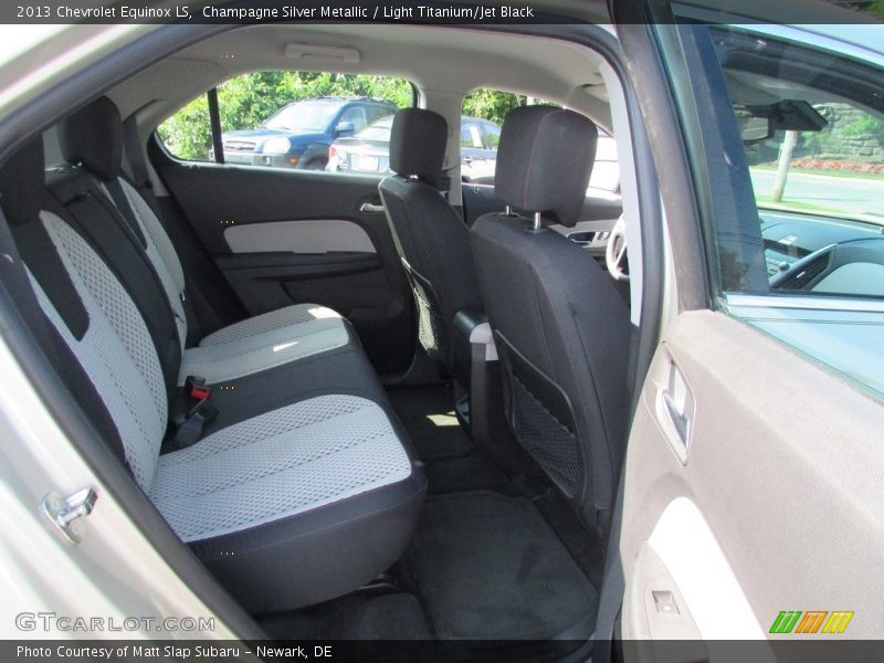 Champagne Silver Metallic / Light Titanium/Jet Black 2013 Chevrolet Equinox LS