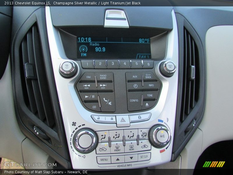 Champagne Silver Metallic / Light Titanium/Jet Black 2013 Chevrolet Equinox LS