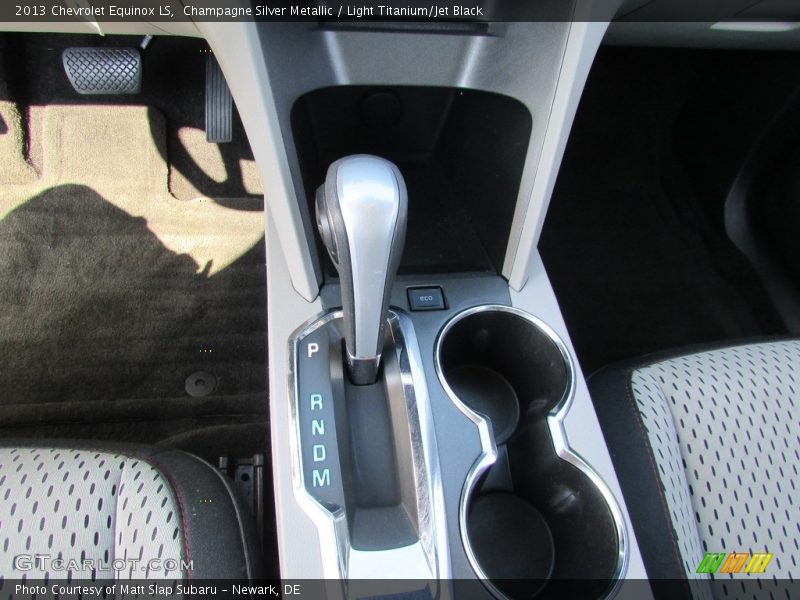 Champagne Silver Metallic / Light Titanium/Jet Black 2013 Chevrolet Equinox LS