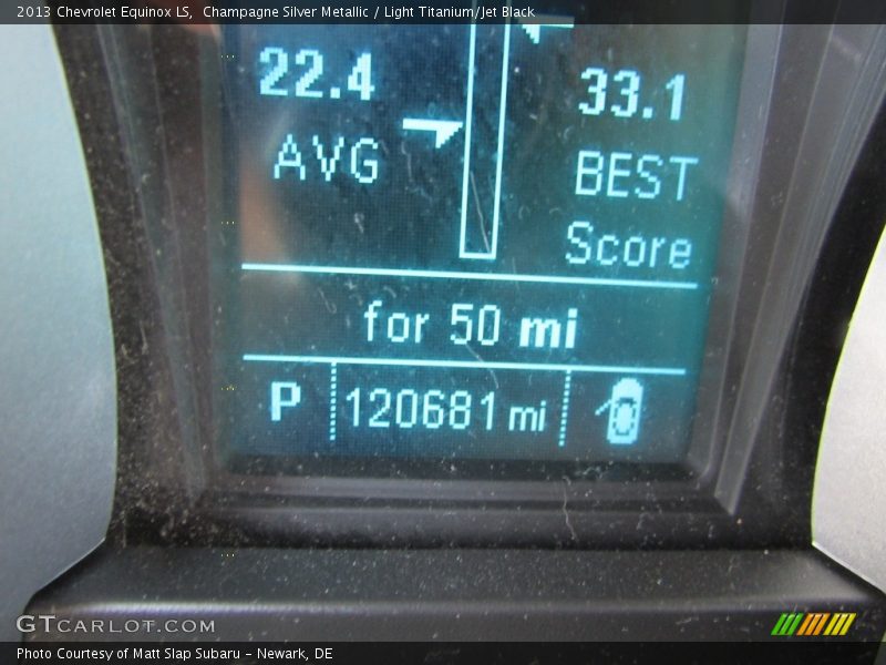 Champagne Silver Metallic / Light Titanium/Jet Black 2013 Chevrolet Equinox LS