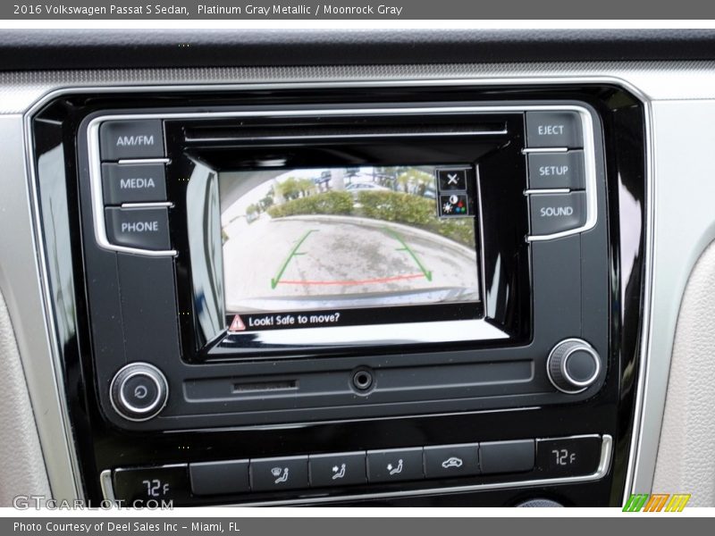 Platinum Gray Metallic / Moonrock Gray 2016 Volkswagen Passat S Sedan