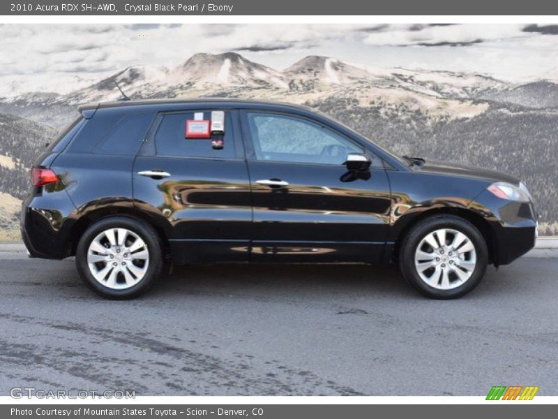 Crystal Black Pearl / Ebony 2010 Acura RDX SH-AWD