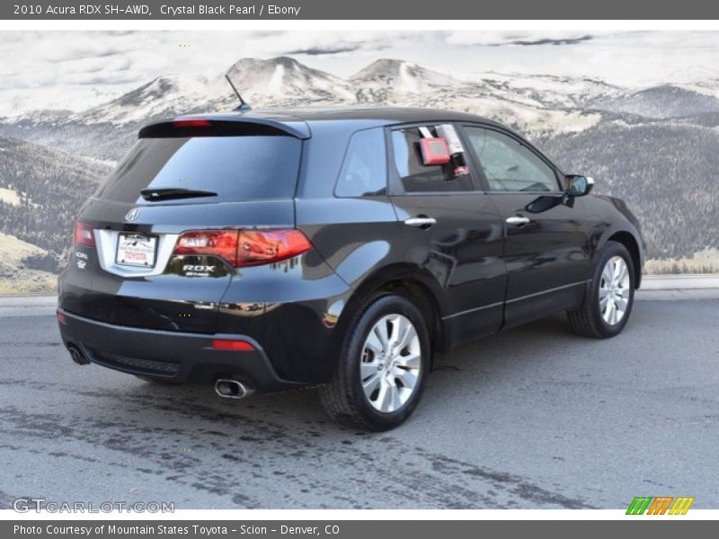 Crystal Black Pearl / Ebony 2010 Acura RDX SH-AWD