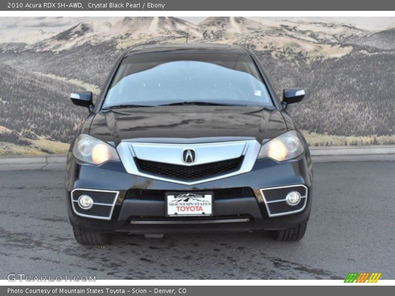 Crystal Black Pearl / Ebony 2010 Acura RDX SH-AWD