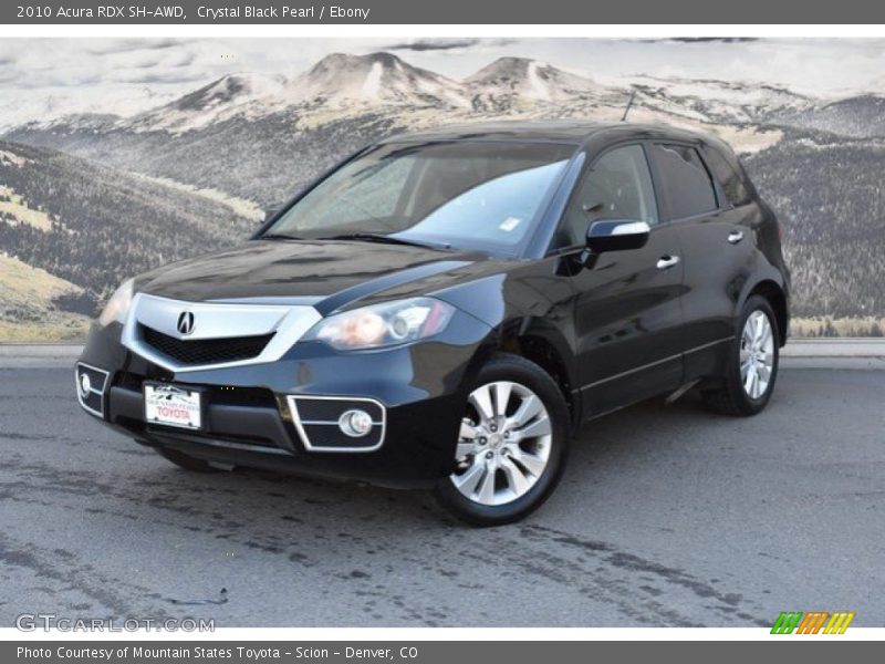 Crystal Black Pearl / Ebony 2010 Acura RDX SH-AWD