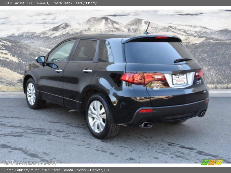Crystal Black Pearl / Ebony 2010 Acura RDX SH-AWD
