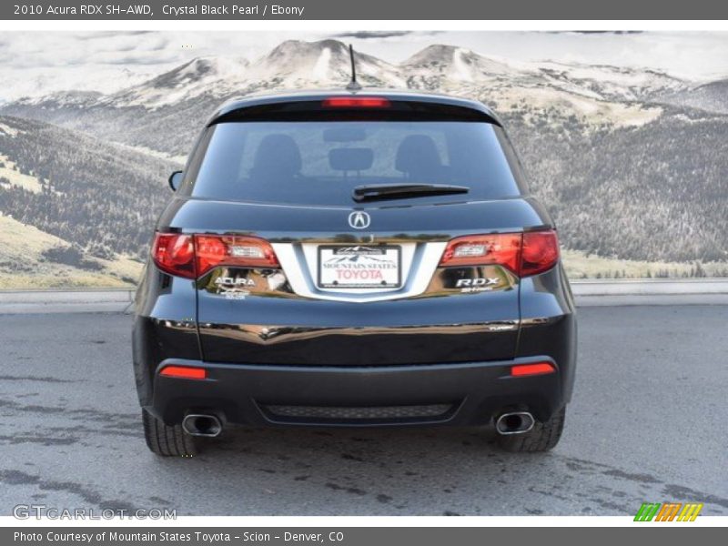 Crystal Black Pearl / Ebony 2010 Acura RDX SH-AWD