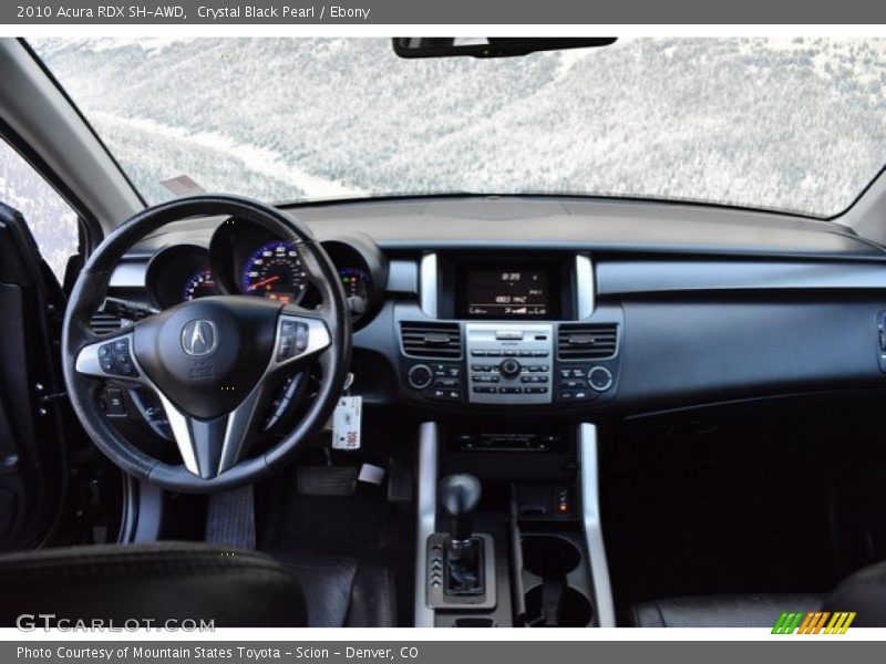 Crystal Black Pearl / Ebony 2010 Acura RDX SH-AWD