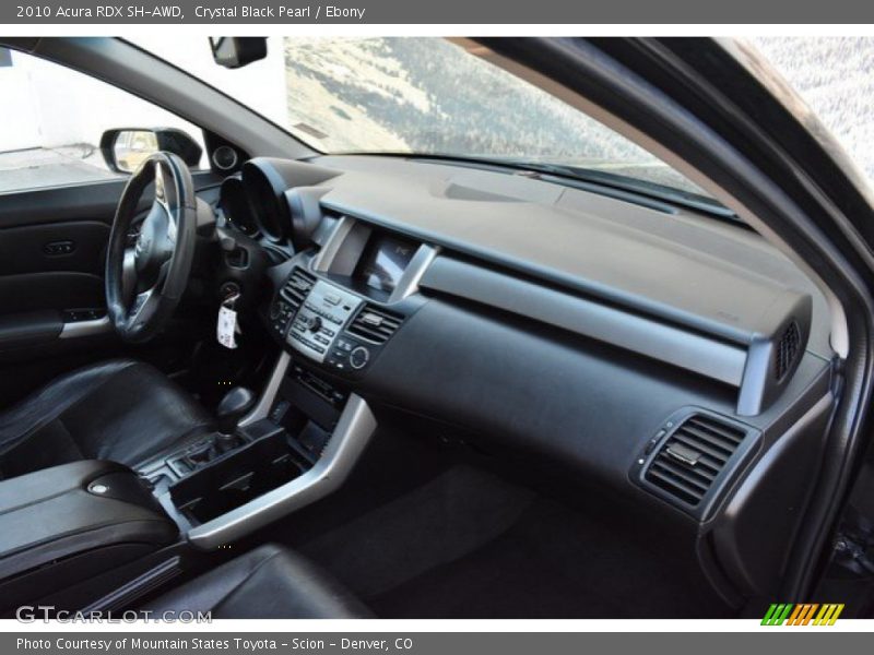 Crystal Black Pearl / Ebony 2010 Acura RDX SH-AWD