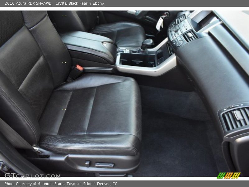 Crystal Black Pearl / Ebony 2010 Acura RDX SH-AWD