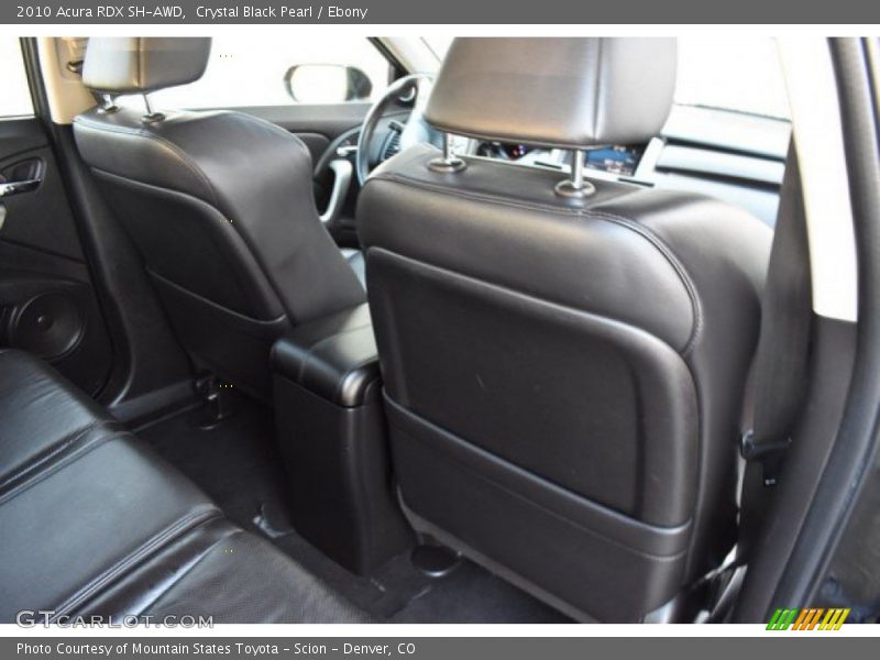Crystal Black Pearl / Ebony 2010 Acura RDX SH-AWD