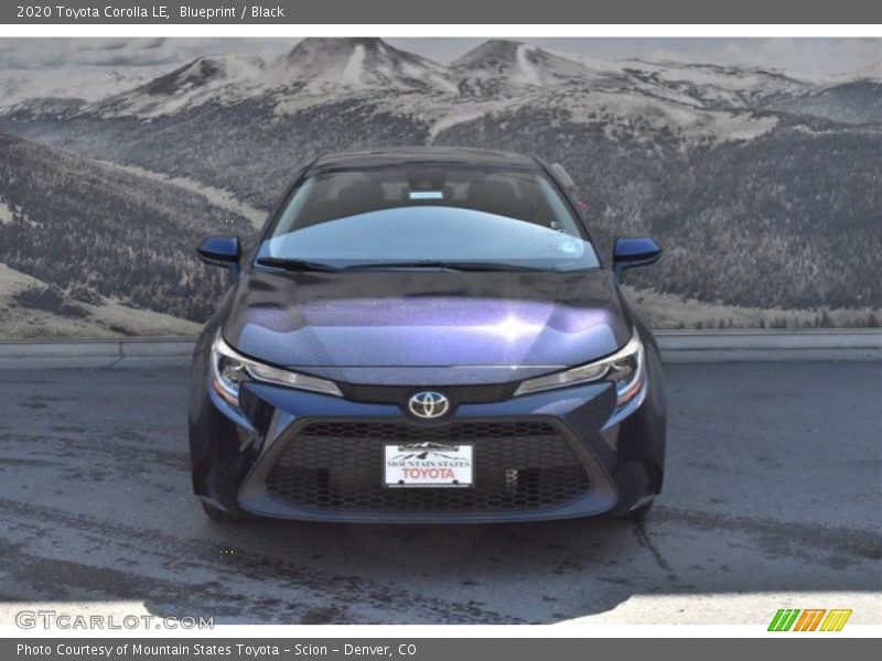 Blueprint / Black 2020 Toyota Corolla LE