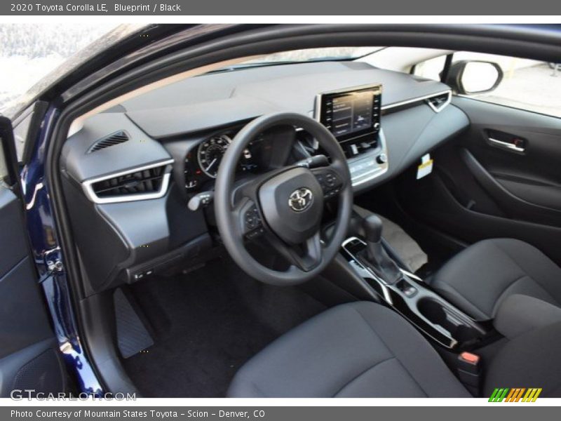 Blueprint / Black 2020 Toyota Corolla LE