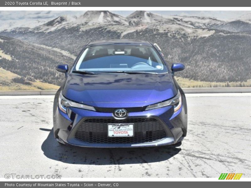 Blueprint / Black 2020 Toyota Corolla LE