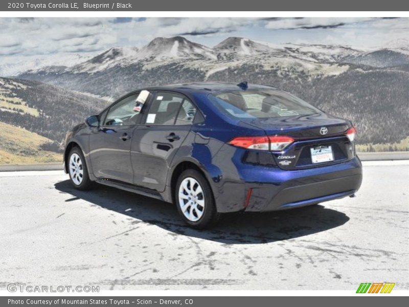 Blueprint / Black 2020 Toyota Corolla LE
