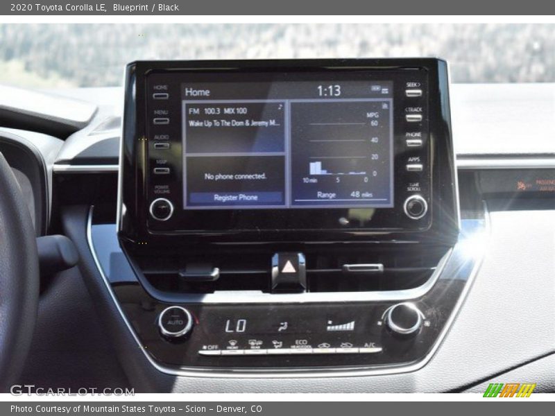 Blueprint / Black 2020 Toyota Corolla LE
