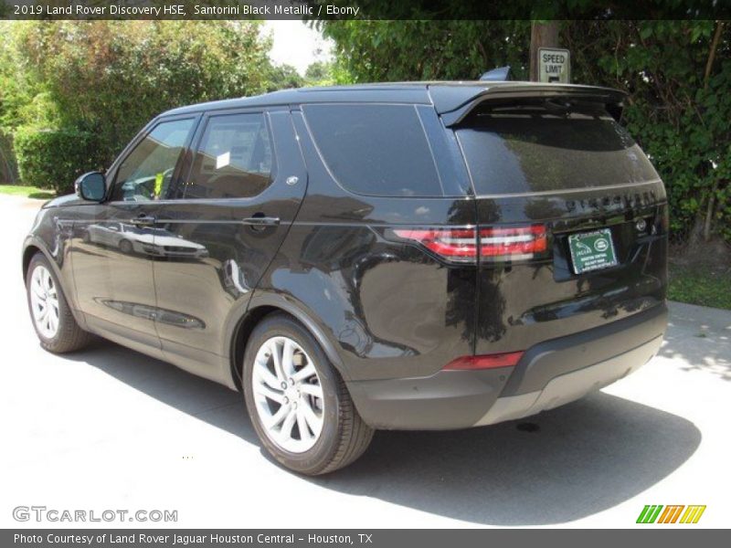Santorini Black Metallic / Ebony 2019 Land Rover Discovery HSE