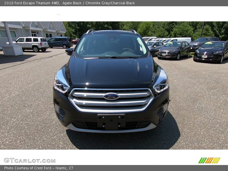 Agate Black / Chromite Gray/Charcoal Black 2019 Ford Escape Titanium 4WD