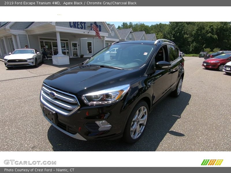 Agate Black / Chromite Gray/Charcoal Black 2019 Ford Escape Titanium 4WD