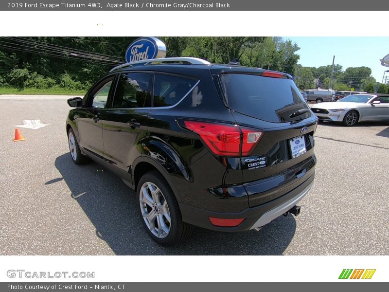 Agate Black / Chromite Gray/Charcoal Black 2019 Ford Escape Titanium 4WD