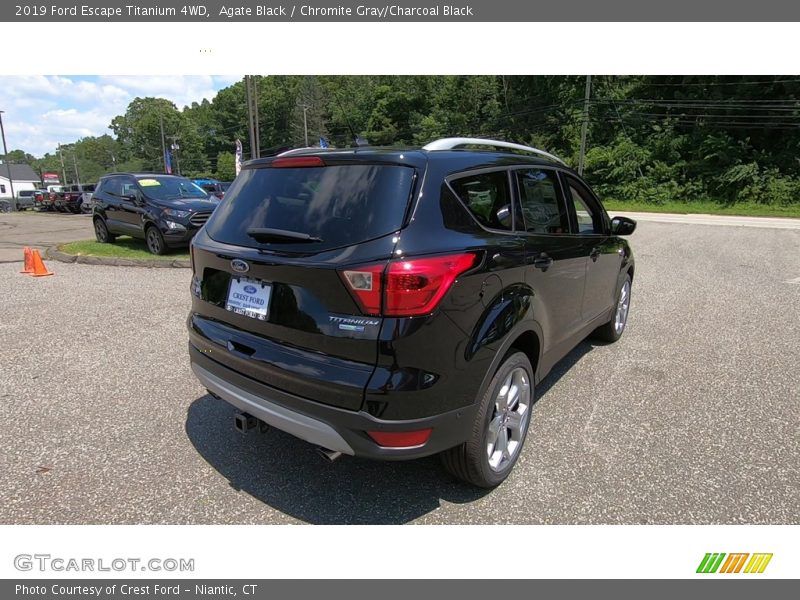 Agate Black / Chromite Gray/Charcoal Black 2019 Ford Escape Titanium 4WD