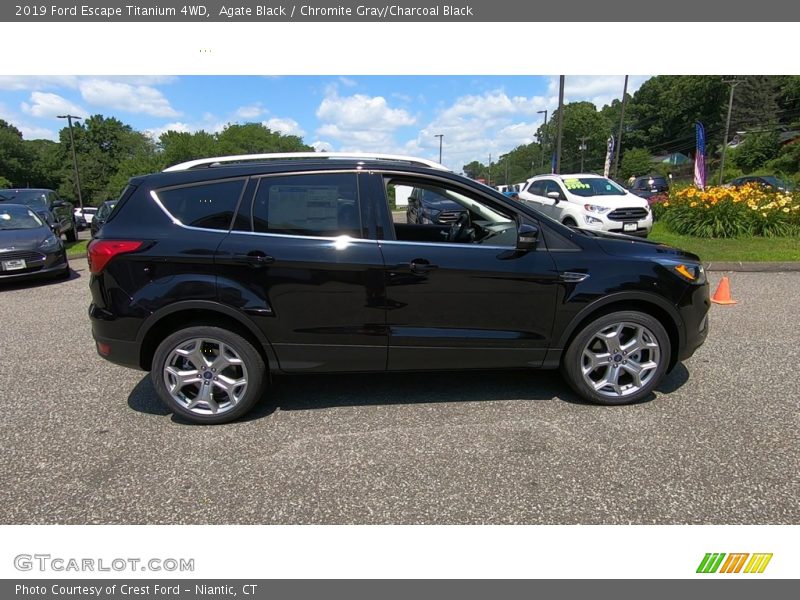Agate Black / Chromite Gray/Charcoal Black 2019 Ford Escape Titanium 4WD