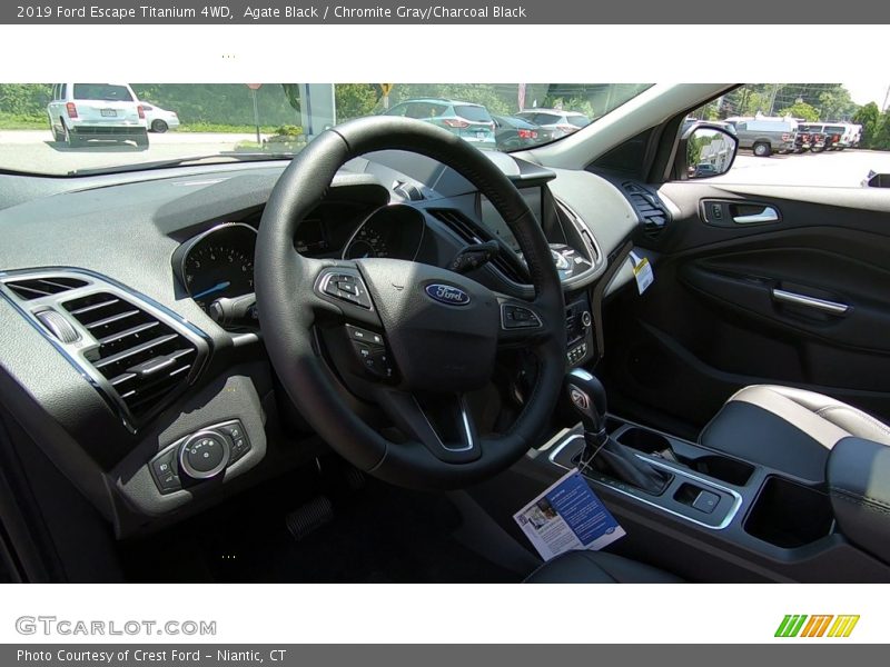 Agate Black / Chromite Gray/Charcoal Black 2019 Ford Escape Titanium 4WD