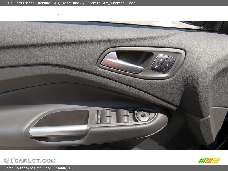 Agate Black / Chromite Gray/Charcoal Black 2019 Ford Escape Titanium 4WD