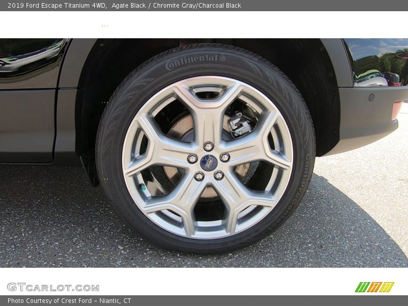 Agate Black / Chromite Gray/Charcoal Black 2019 Ford Escape Titanium 4WD