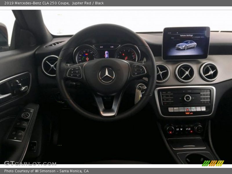 Jupiter Red / Black 2019 Mercedes-Benz CLA 250 Coupe