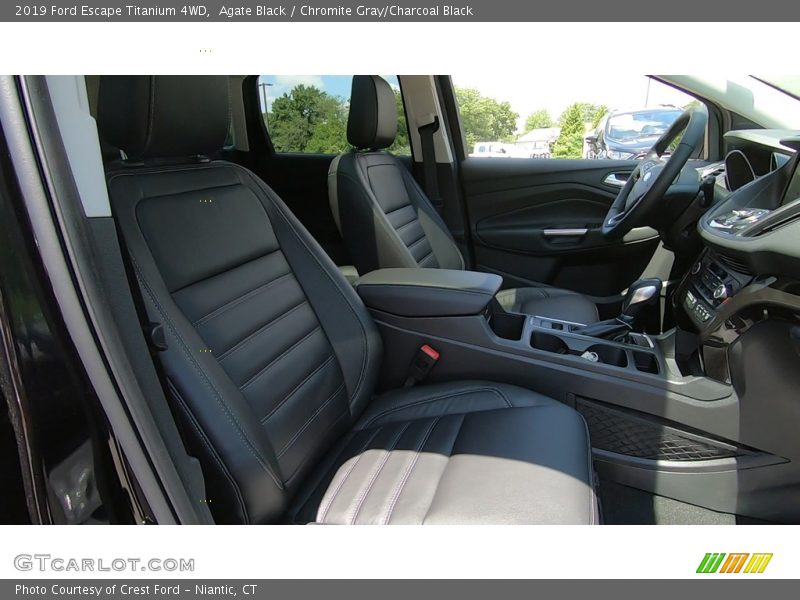 Agate Black / Chromite Gray/Charcoal Black 2019 Ford Escape Titanium 4WD