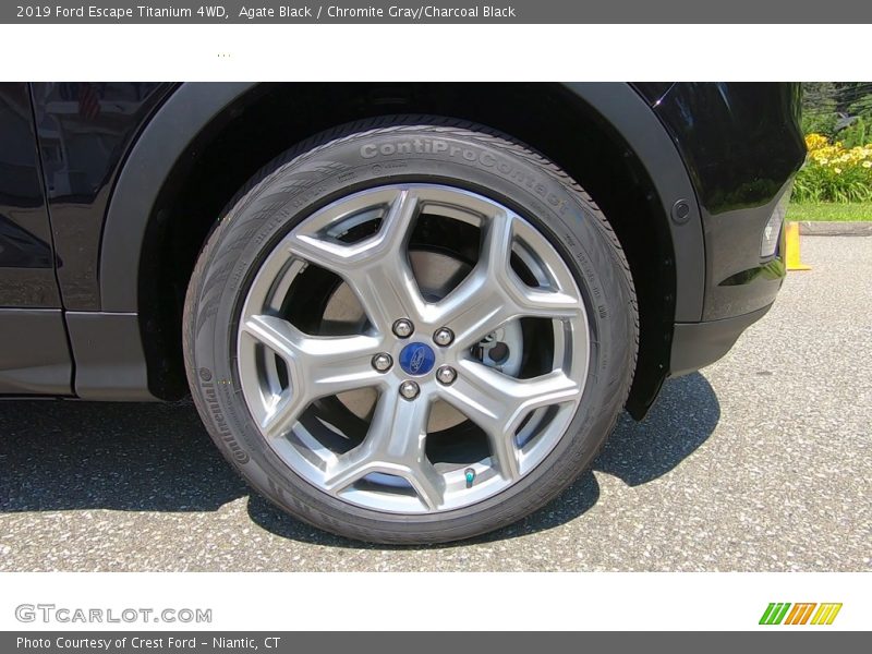 Agate Black / Chromite Gray/Charcoal Black 2019 Ford Escape Titanium 4WD