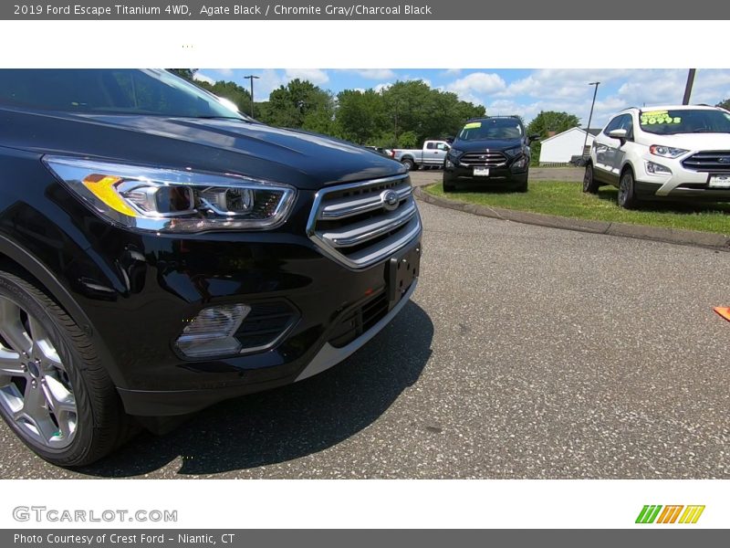 Agate Black / Chromite Gray/Charcoal Black 2019 Ford Escape Titanium 4WD