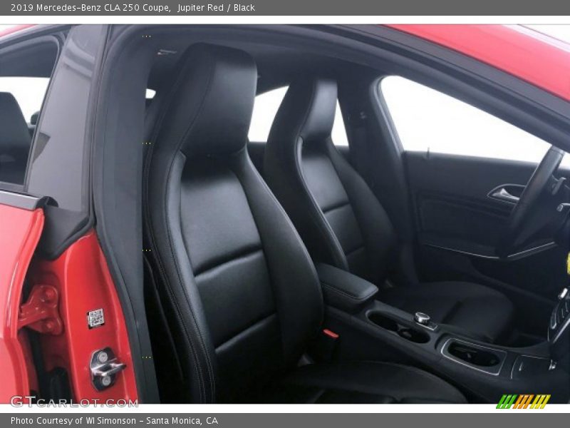 Jupiter Red / Black 2019 Mercedes-Benz CLA 250 Coupe