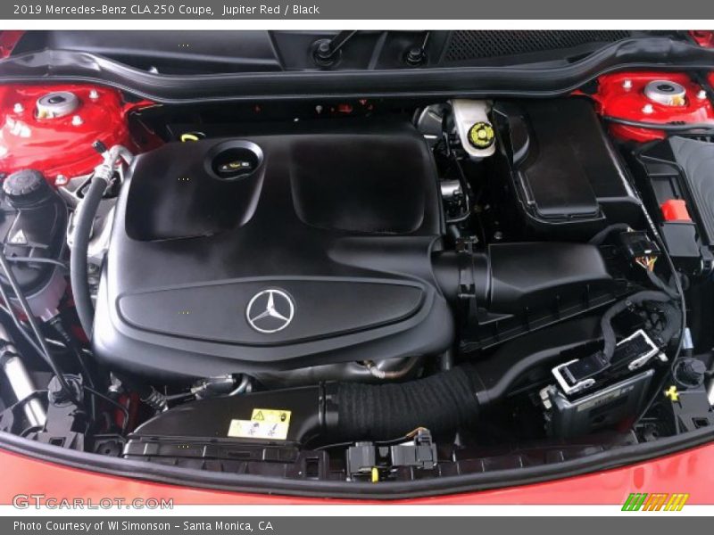 Jupiter Red / Black 2019 Mercedes-Benz CLA 250 Coupe