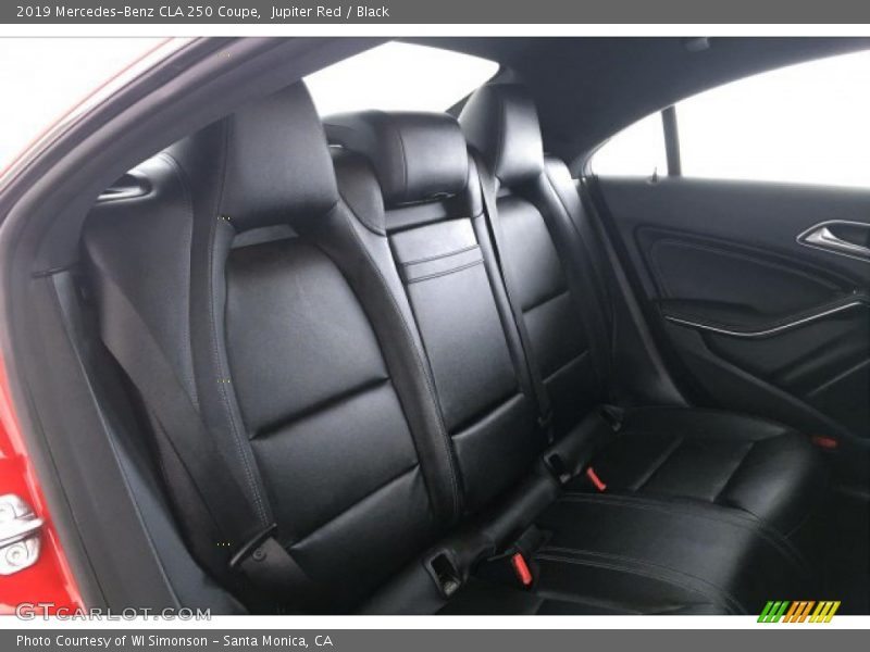 Jupiter Red / Black 2019 Mercedes-Benz CLA 250 Coupe