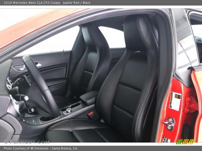 Jupiter Red / Black 2019 Mercedes-Benz CLA 250 Coupe
