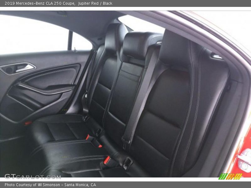 Jupiter Red / Black 2019 Mercedes-Benz CLA 250 Coupe